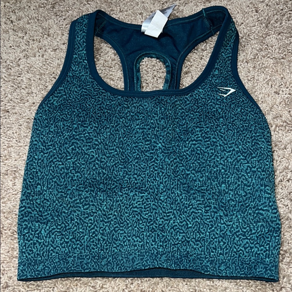 Women's Gymshark Teal Sports Bra. New